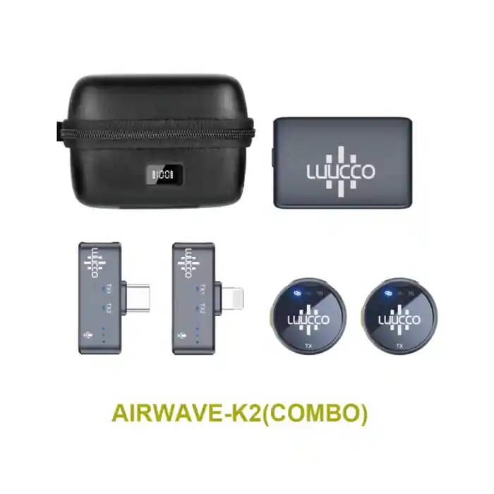 Luucco Airwave Wireless Lavalier Microphone (Combo)